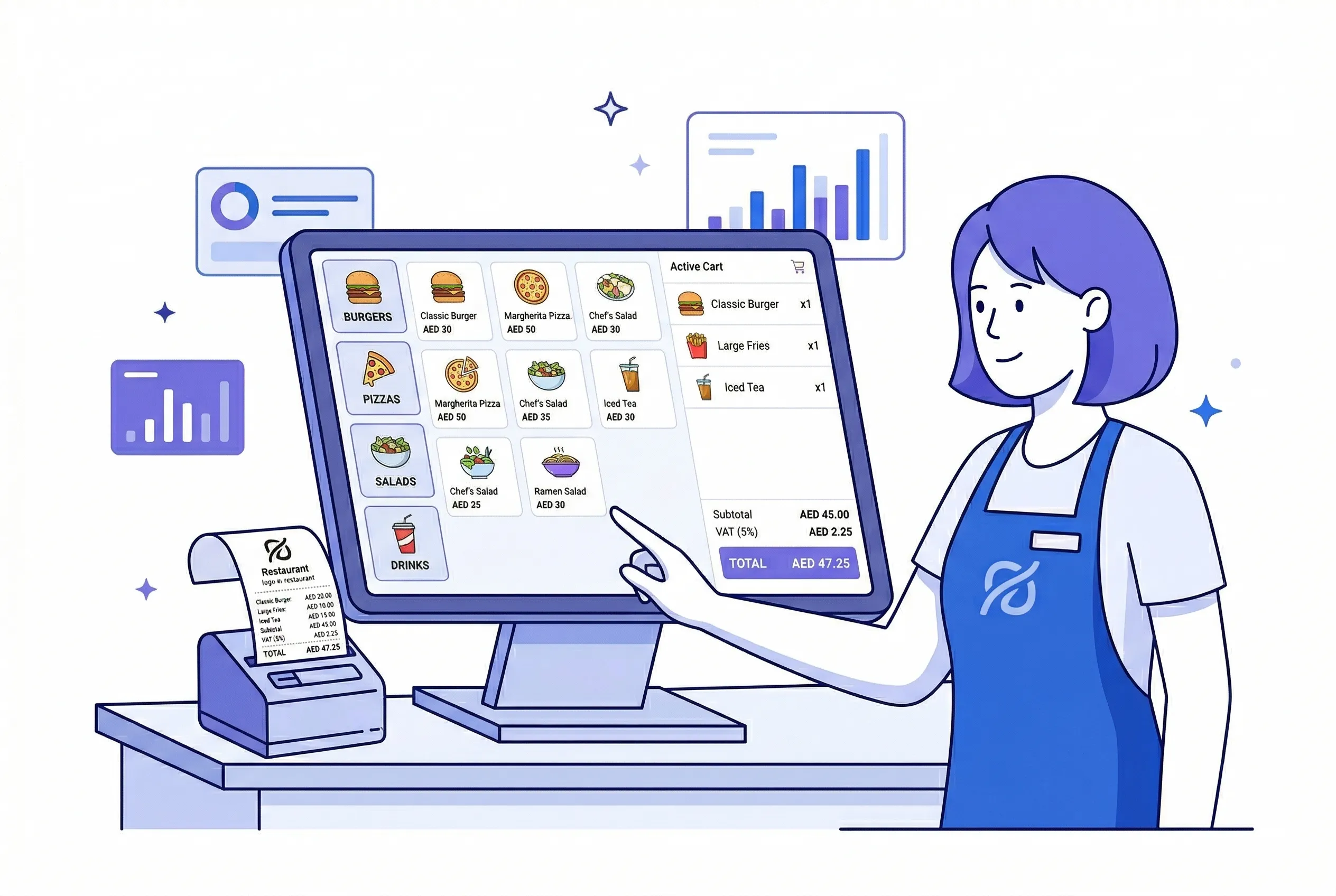 POS system for UAE restaurants